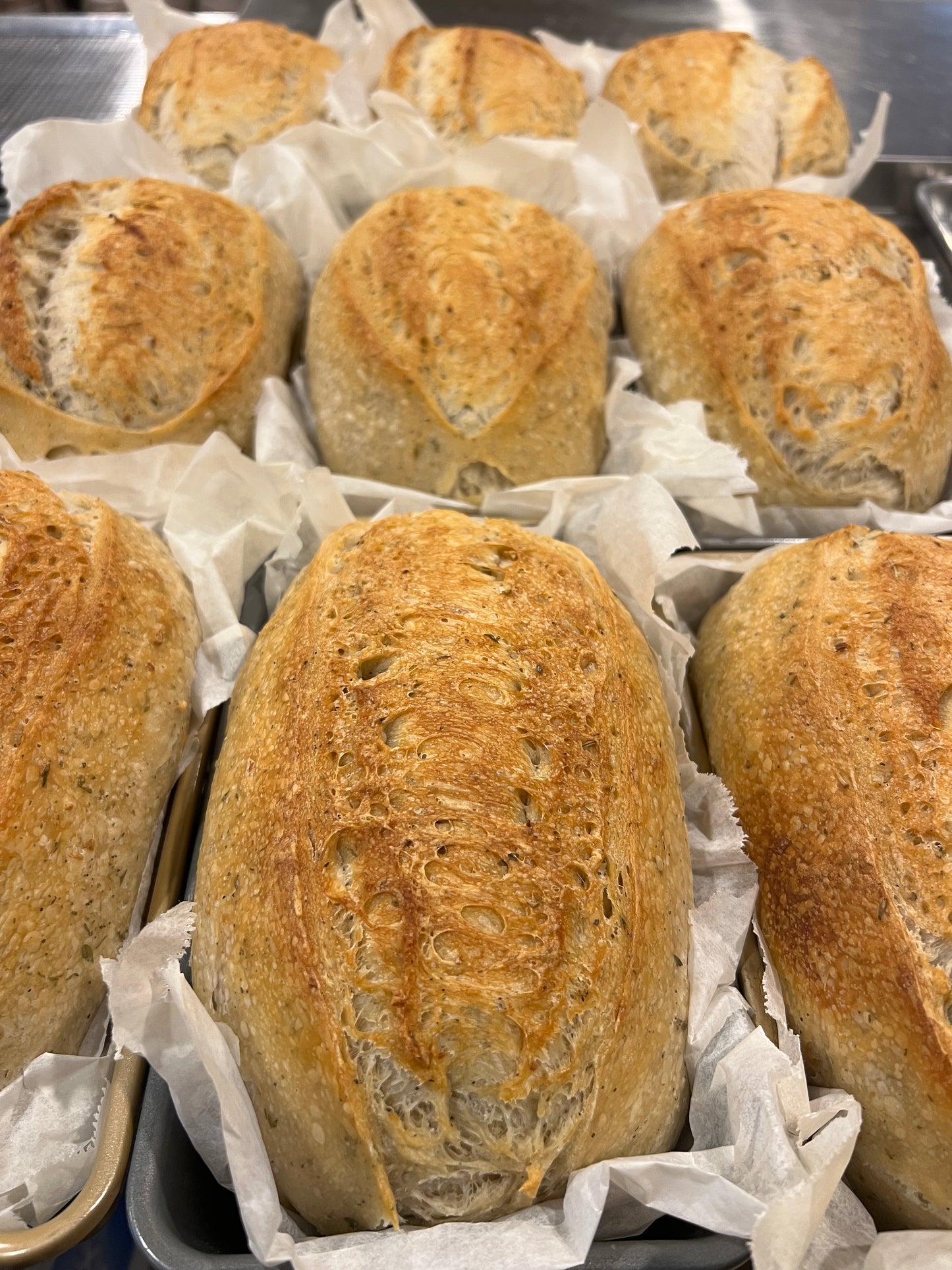 Italian Herb Sourdough Loaf