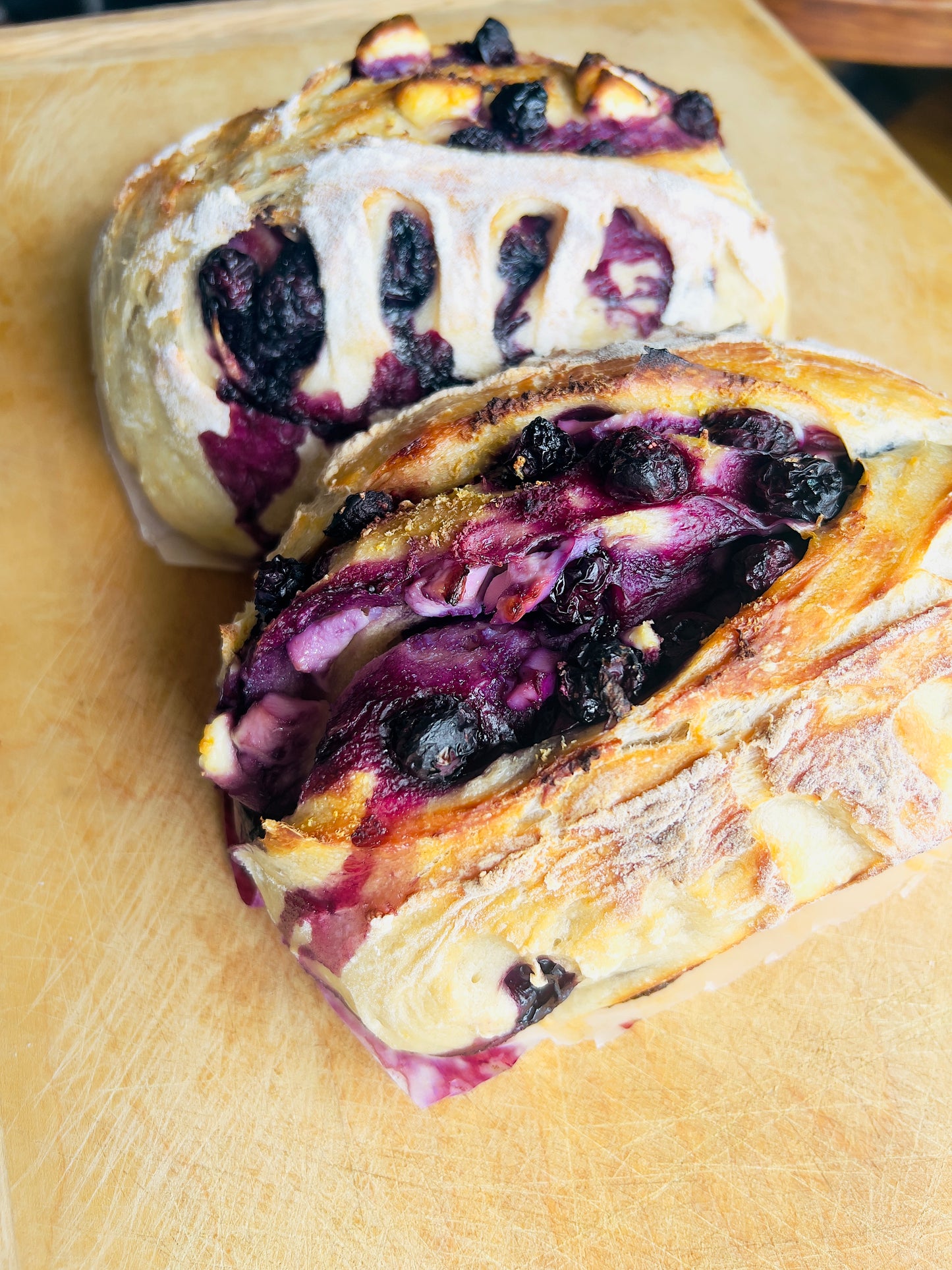 Lemon Blueberry Sourdough