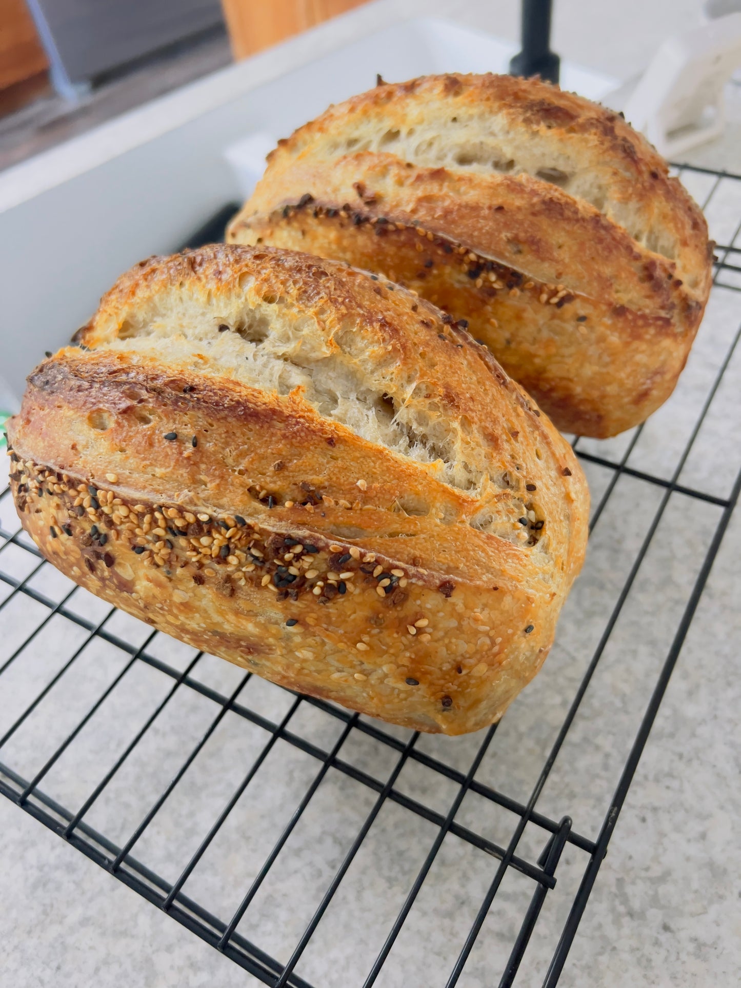 Everything Bagel Sourdough