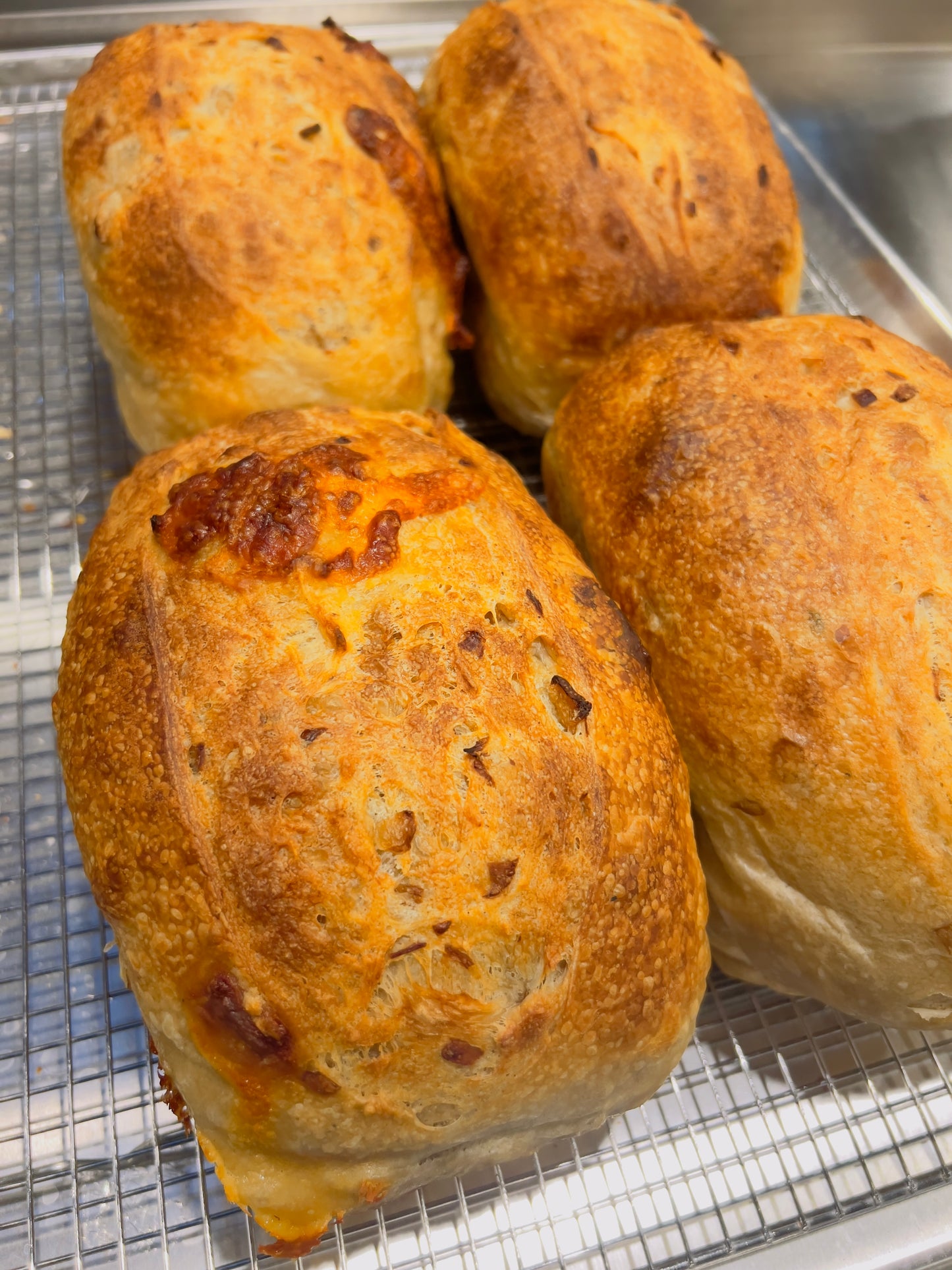 Garlic Cheddar Sourdough